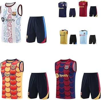 美品 希少 バルセロナ ノースリーブ トレーニング ウェア シャツ ユニフォーム Amazon | バルセロナ 23-24 サッカートレーニングユニフォーム